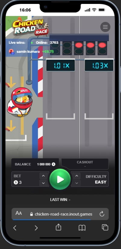 chicken road race app